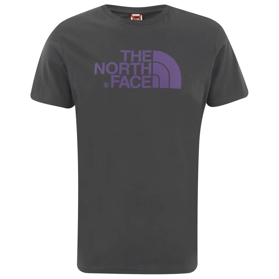 The North Face Men's Easy Crew Neck T-Shirt - Asphalt Grey Image 1