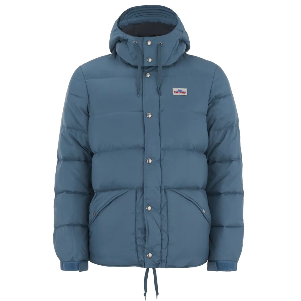 Penfield Men's Bowerbridge Down Insulated Hooded Jacket - Petrol Image 1