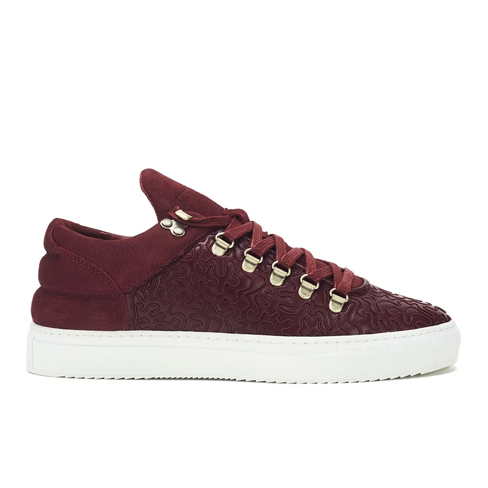 Filling Pieces Men's Air Wild Mountain Cut Trainers - Maroon Image 1