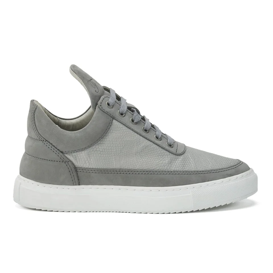 Filling Pieces Leguano Low Top Trainers - Grey Image 1