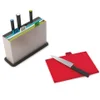 Joseph Joseph Index Chopping Board with Knives - Image 1