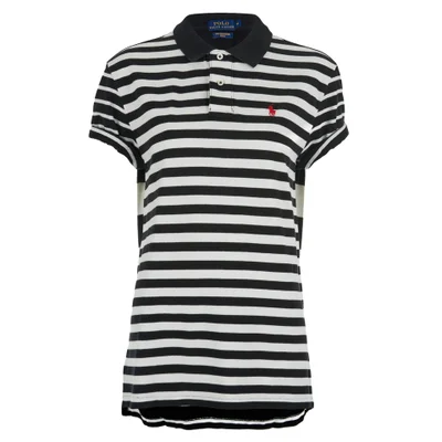 Polo Ralph Lauren Women's Boyfriend Polo Shirt - Black/Nevis
