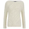 Polo Ralph Lauren Women's Cable Knitted Jumper - Port Cream - Image 1