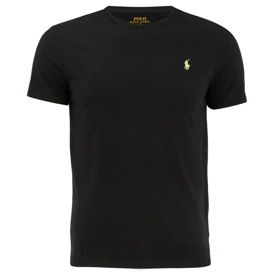 Polo Ralph Lauren Men's Custom Fit Crew Neck T-Shirt - Polo Black Image 1