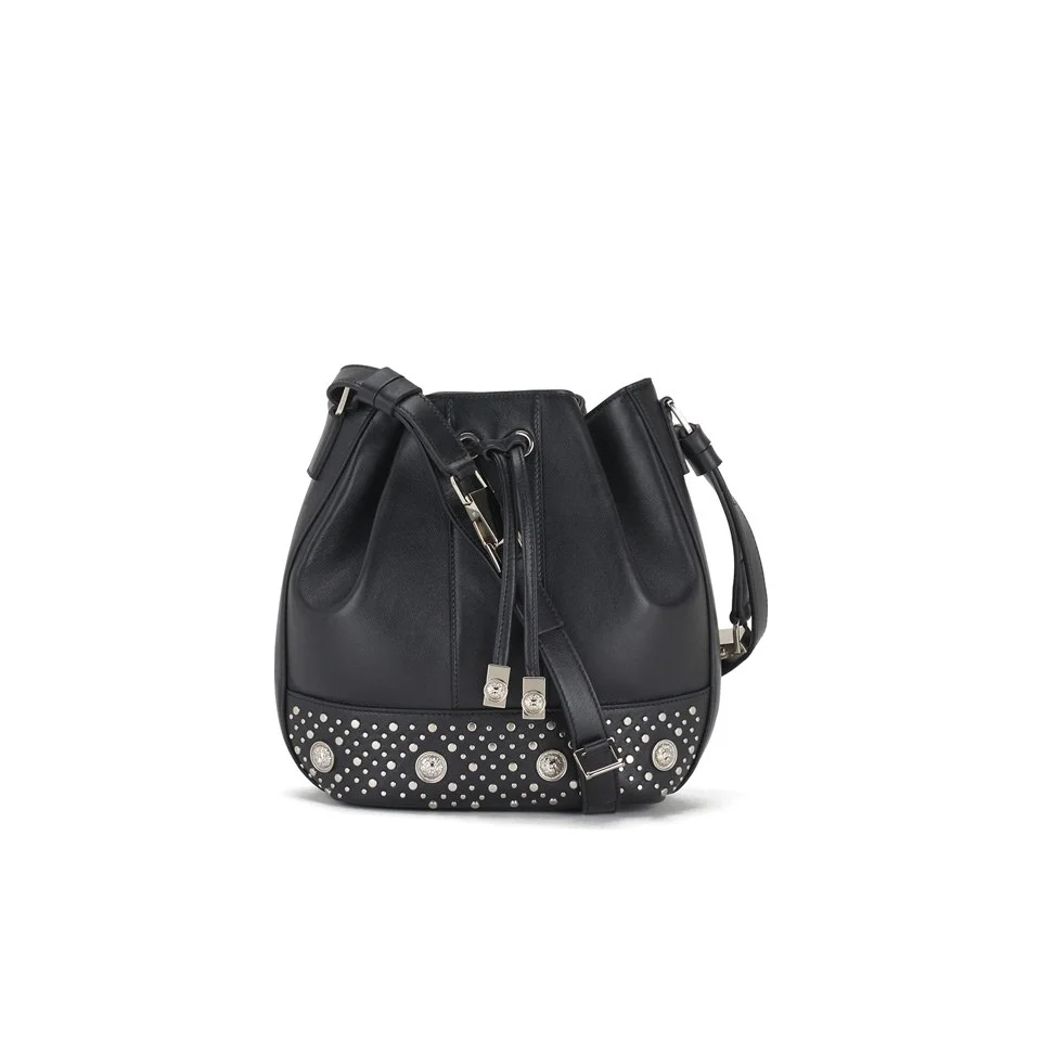 Versus Versace Women's Studded Bucket Bag - Black Image 1