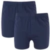 Wolsey Men's Twin Pack Jersey Boxer Shorts - Navy - Image 1