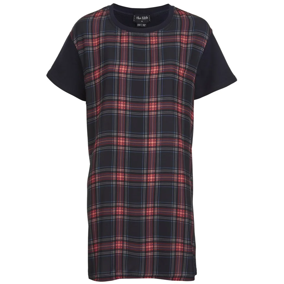 The Fifth Label Women's Building Blocks T-Shirt Dress - Tartan Image 1