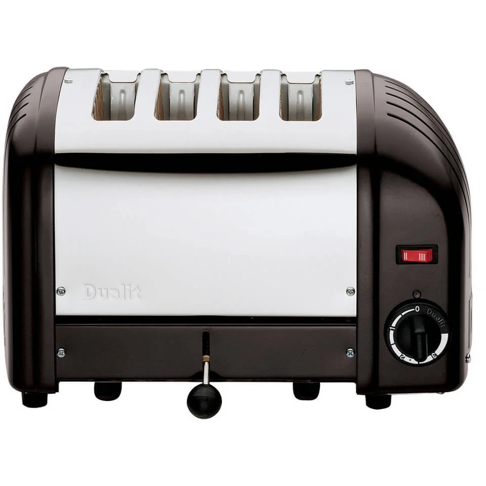 Dualit 40344 Classic Vario 4 Slot Toaster - Black Image 1