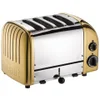 Dualit 47452 Classic Vario 4 Slot Toaster - Brass - Image 1