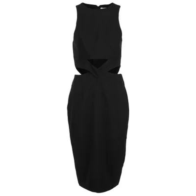 Finders Keepers Women's Take Me Out Midi Dress - Black
