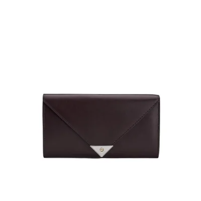 Alexander Wang Women's Prisma Envelope Clutch Bag - Oxblood