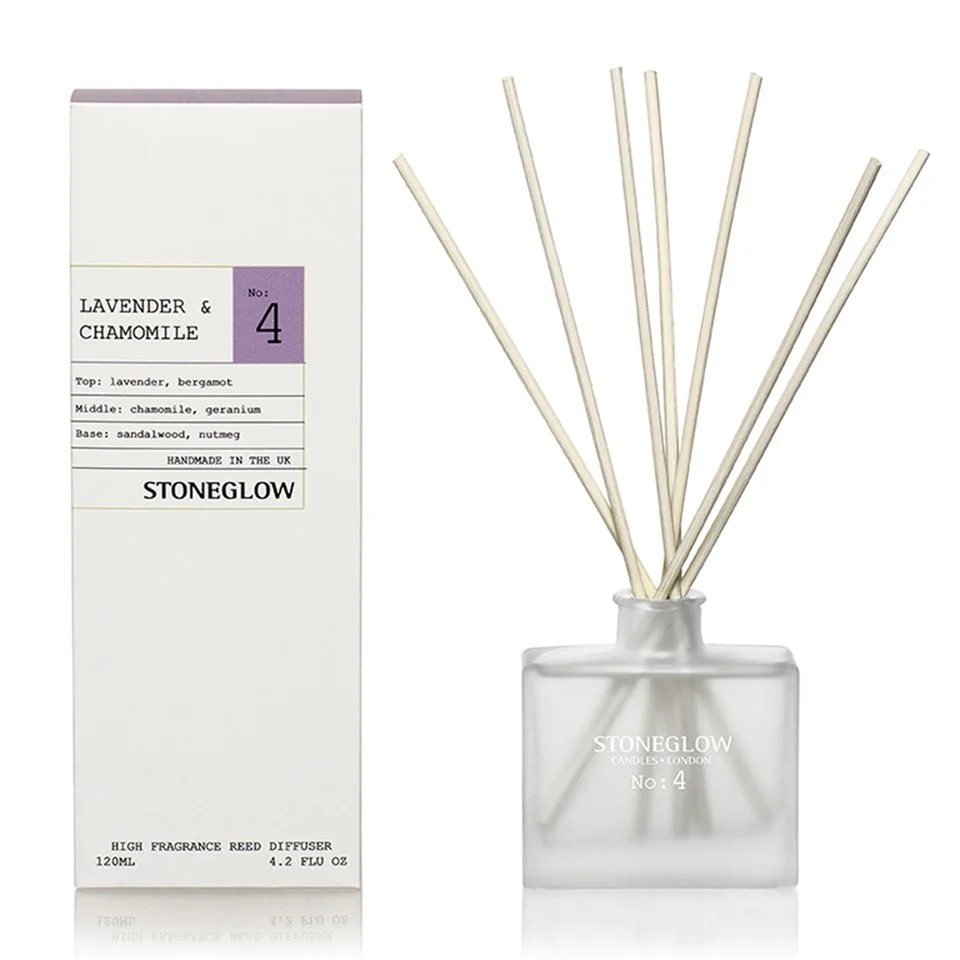 Stoneglow Modern Apothecary No. 4 Reed Diffuser - Lavender and Chamomile Image 1