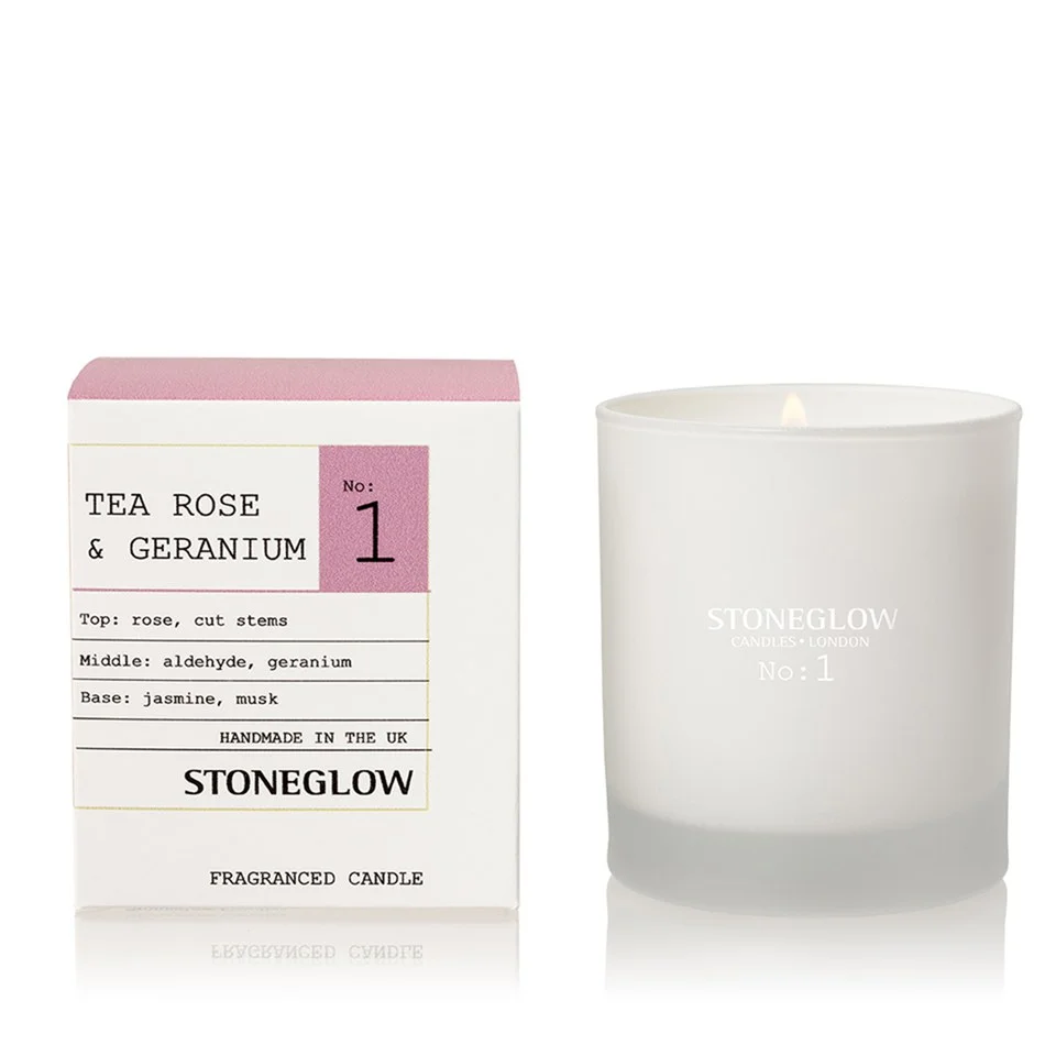 Stoneglow Modern Apothecary No. 1 Tumbler - Tea Rose and Geranium Image 1