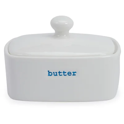 Keith Brymer Jones Butter Dish - White