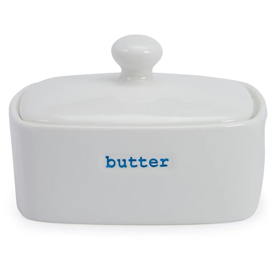 Keith Brymer Jones Butter Dish - White Image 1