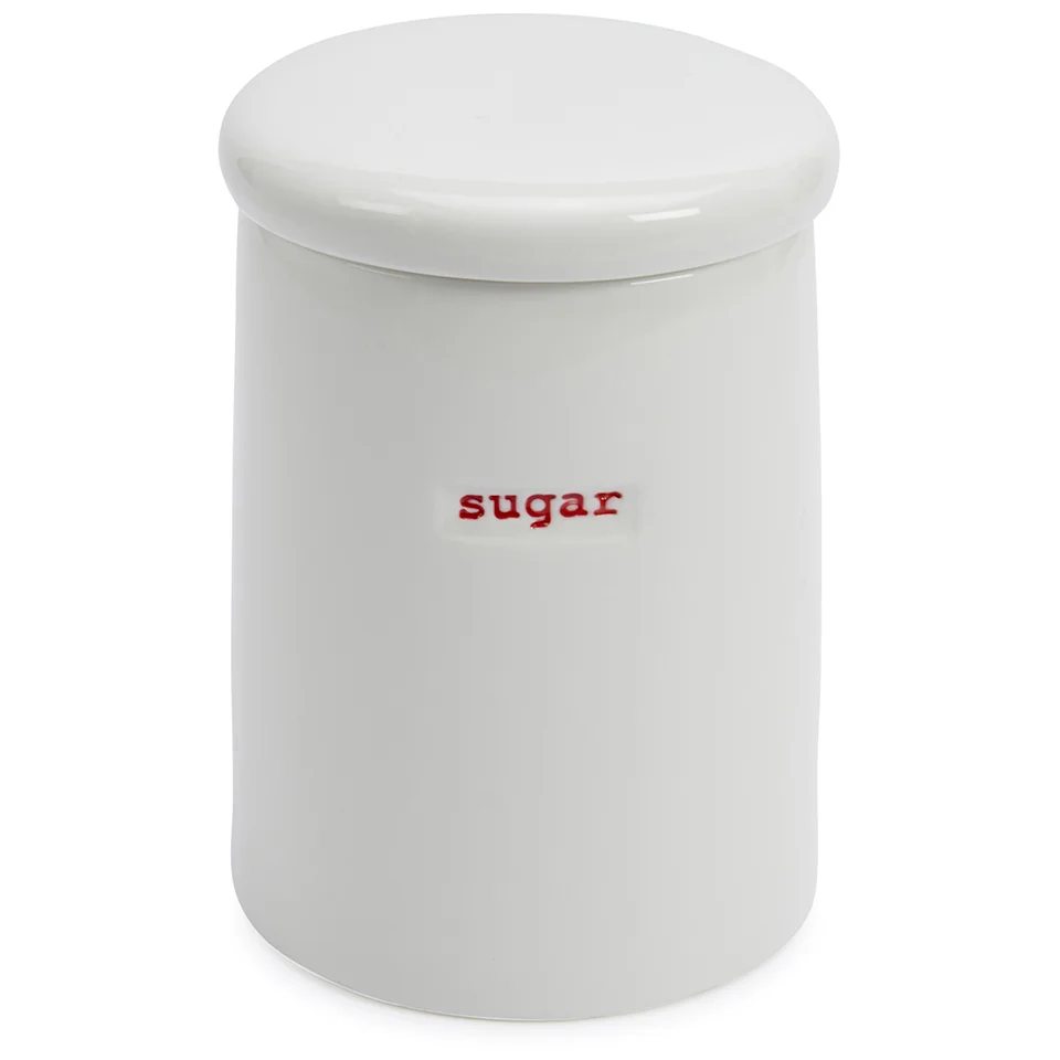 Keith Brymer Jones Sugar Storage Jar - White Image 1