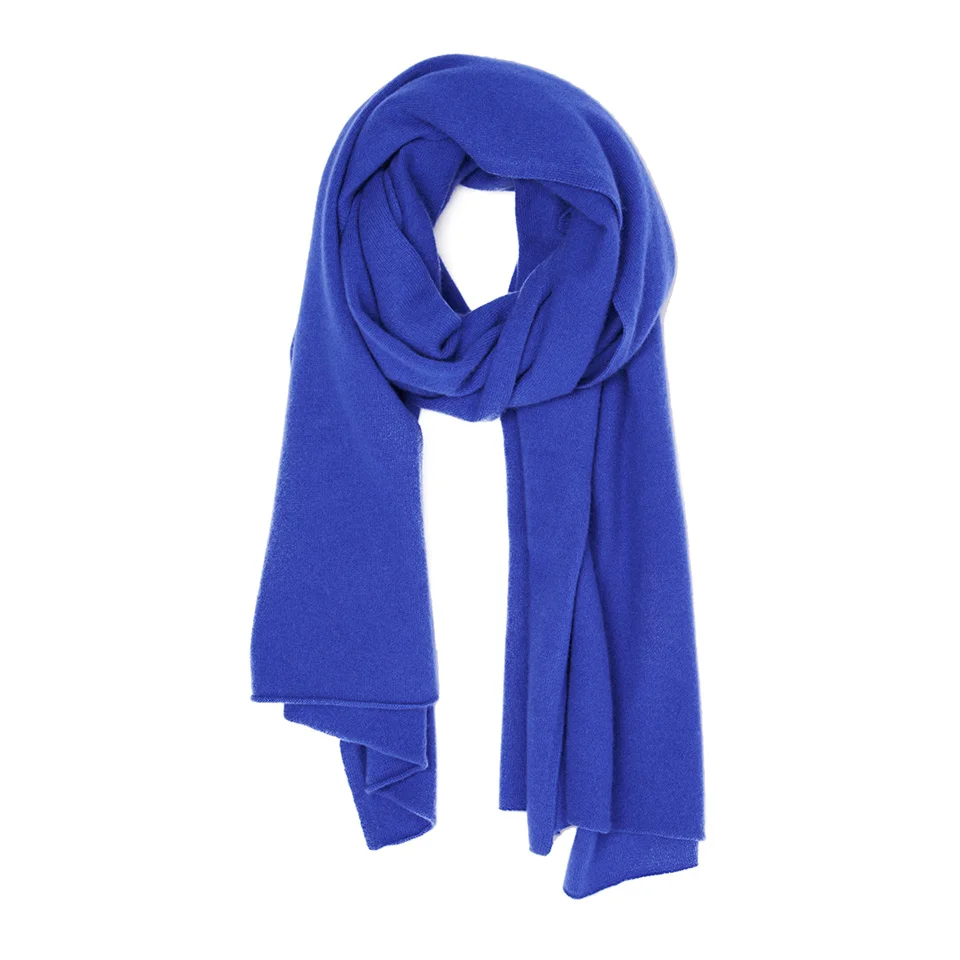 Cocoa Cashmere Women's Scarf - Cobalt Image 1