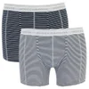 Scotch & Soda Men's Allover Printed Boxer Shorts - Black/White Stripe - Image 1