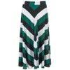 Ganni Women's Block Stripe Midi Skirt - Block Stripes - Image 1