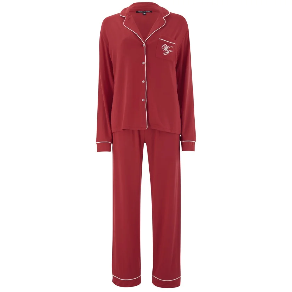 Wildfox Women's Classic Morning Person Pyjama Set - Red Image 1