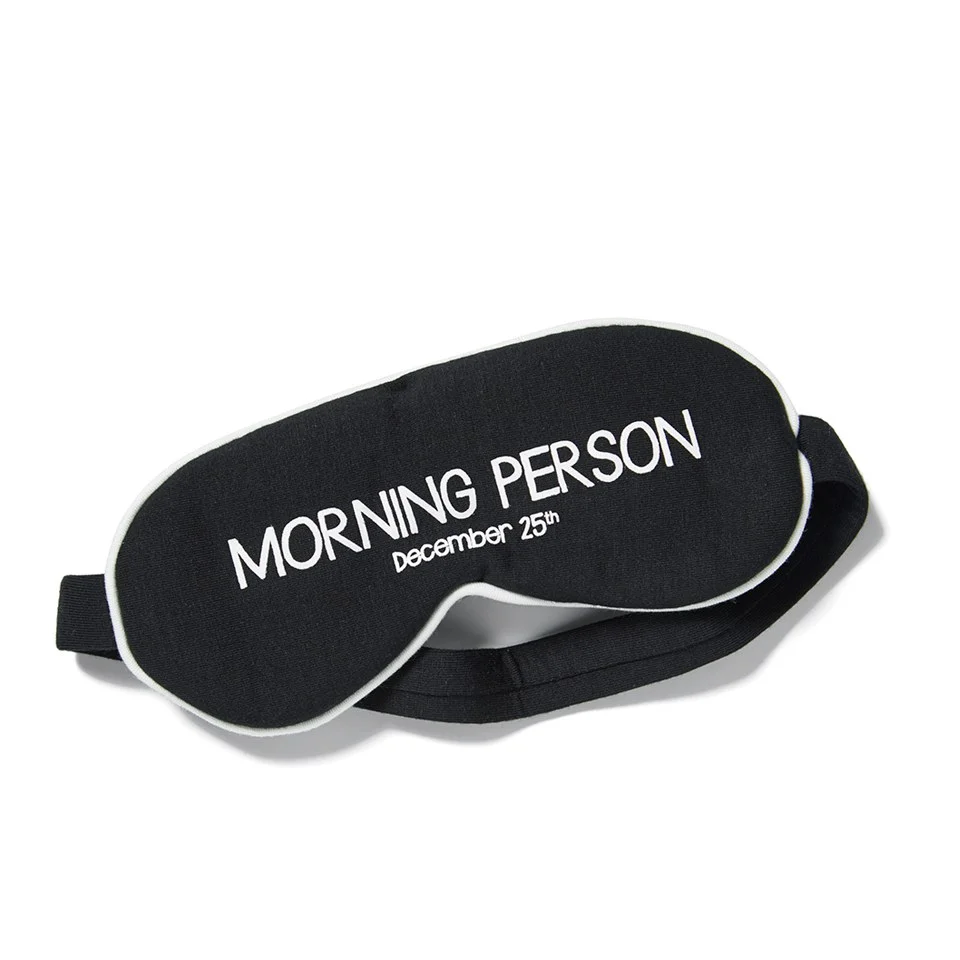 Wildfox Women's Morning Person Eye Mask - Black Image 1