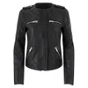 Selected Femme Women's Isabello Leather Jacket - Black - Image 1