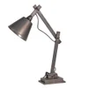 Antiqued Metal Desk Lamp - Image 1