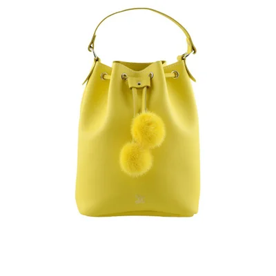 Grafea Women's Cherie Bucket Bag - Yellow