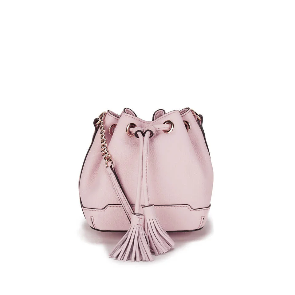 Rebecca Minkoff Women's Micro Lexi Bucket Bag - Baby Pink Image 1