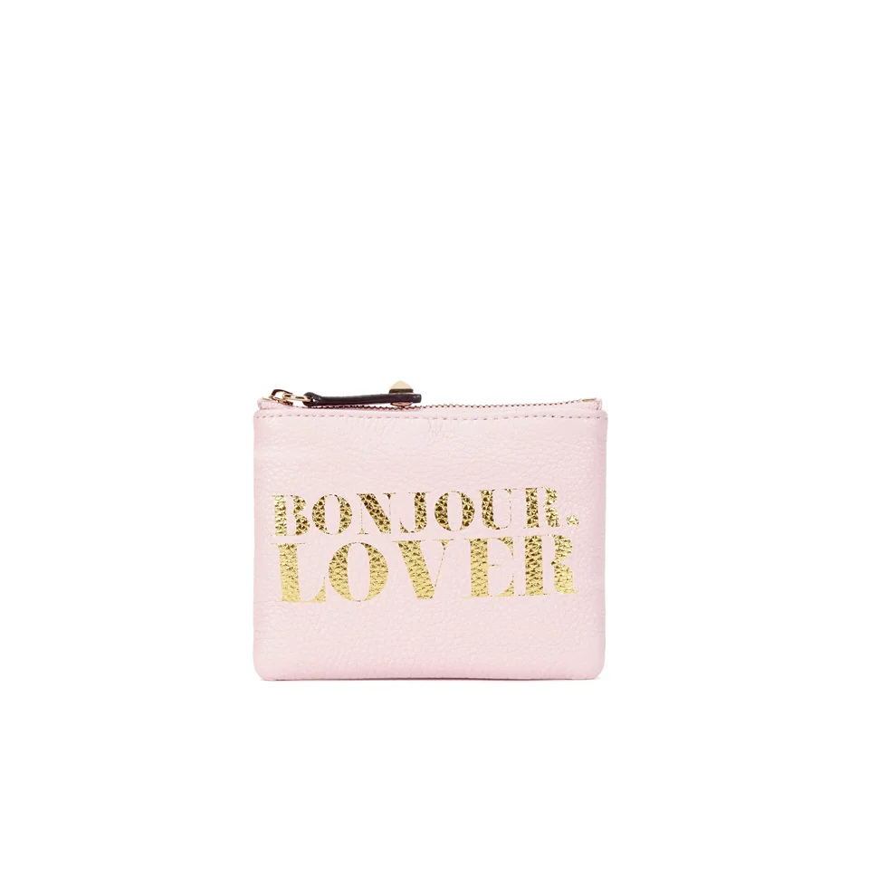 Rebecca Minkoff Women's 'Bonjour, Lover' Betty Pouch - Baby Pink Image 1