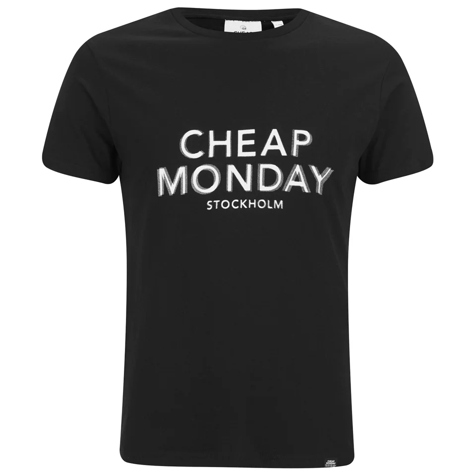 Cheap Monday Men's Standard T-Shirt - Punk Black Image 1