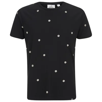 Cheap Monday Men's Standard T-Shirt - Spiral Dot Black