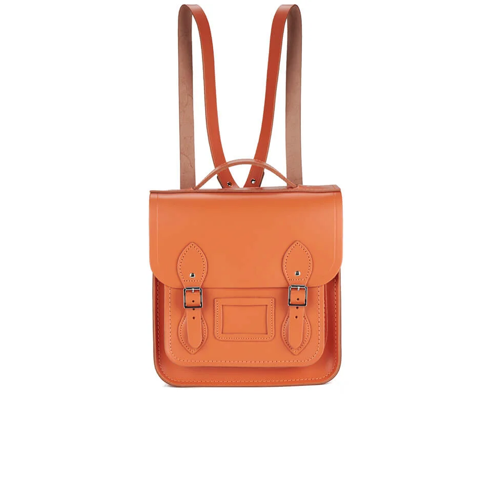 The Cambridge Satchel Company Women's Small Portrait Backpack - Ember Orange Image 1