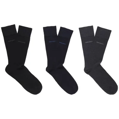 BOSS Hugo Boss Men's 3 Pack Socks - Multi