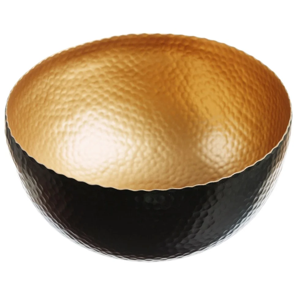 Just Slate Gold Serving Bowl Image 1