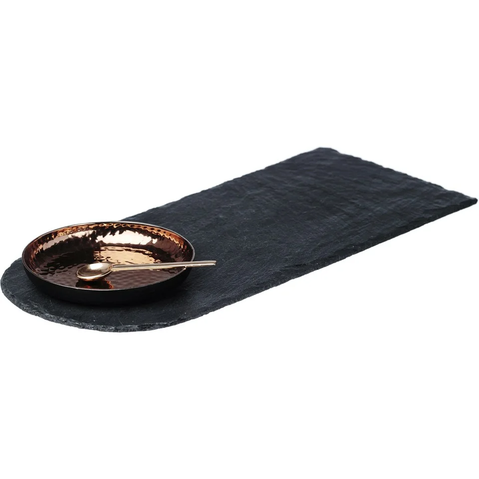 Just Slate Copper and Slate Serving Platter Image 1