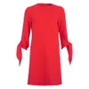 Tibi Women's Tie Sleeve Dress - Scarlet Red - Image 1