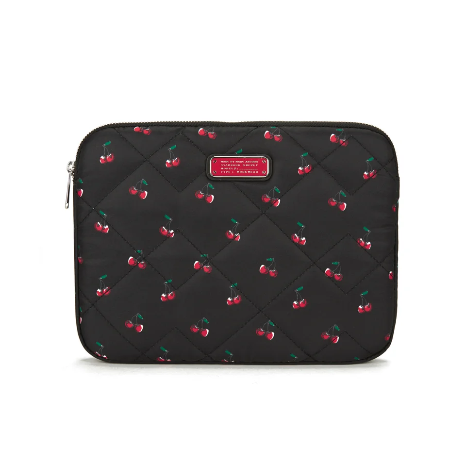 Marc by Marc Jacobs Women's Crosby Quilt Nylon Tablet Case - Cherry Print Image 1