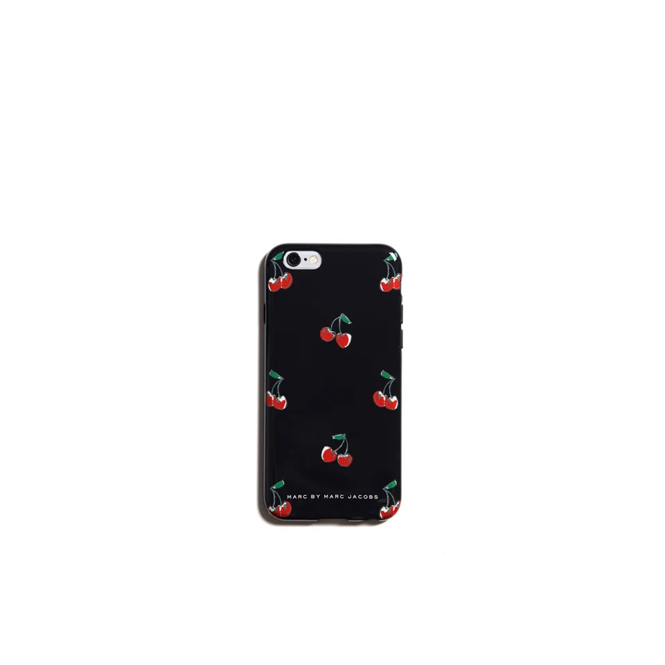 Marc by Marc Jacobs Women's Cherry iPhone 6 Case - Black Image 1
