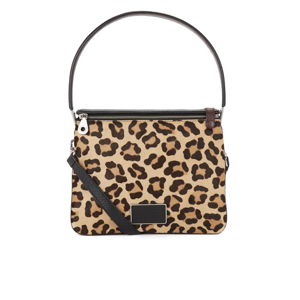 Marc by Marc Jacobs Women's Ligero Leopard Shoulder Bag - Leopard Image 1