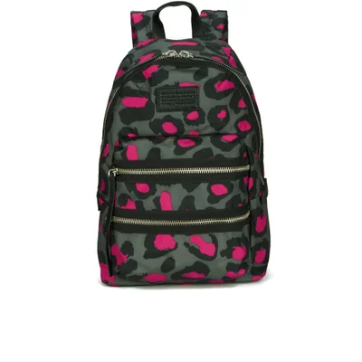 Marc by Marc Jacobs Women's Domo Arigato Printed Leopard Packrat Backpack - Raspberry