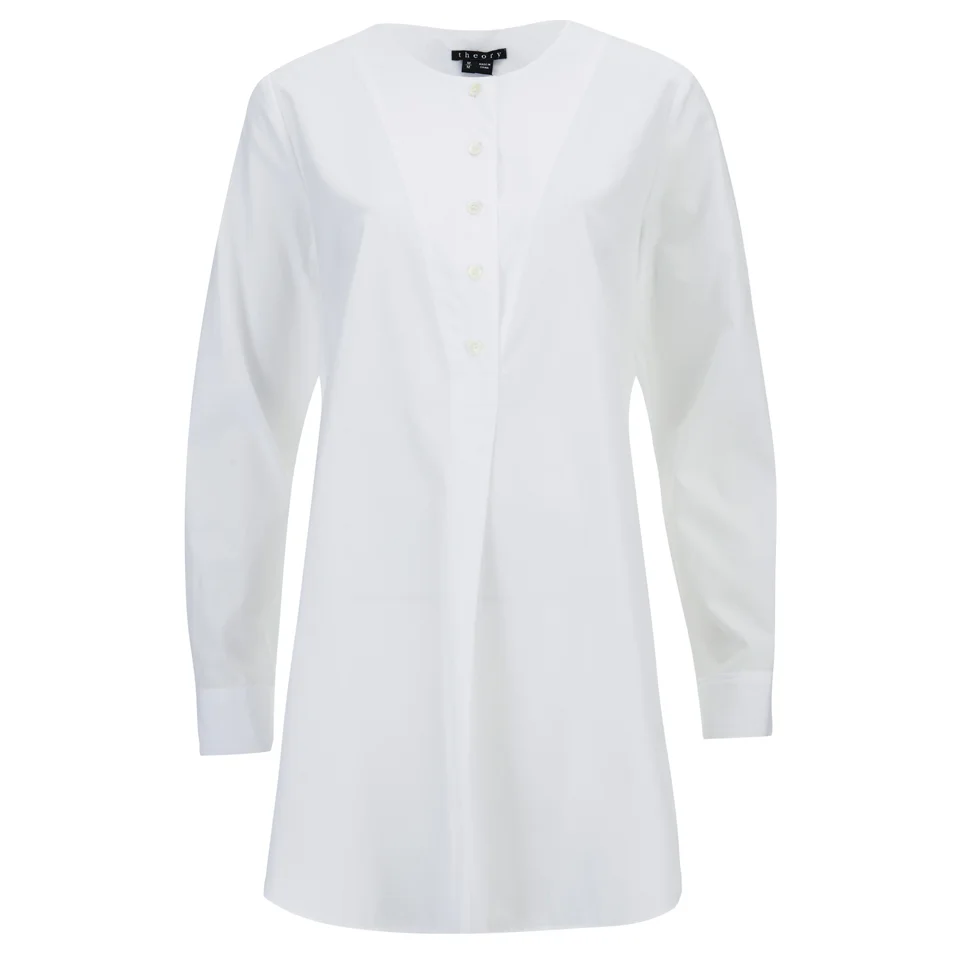 Theory Women's Tillfin Shirt - White Image 1