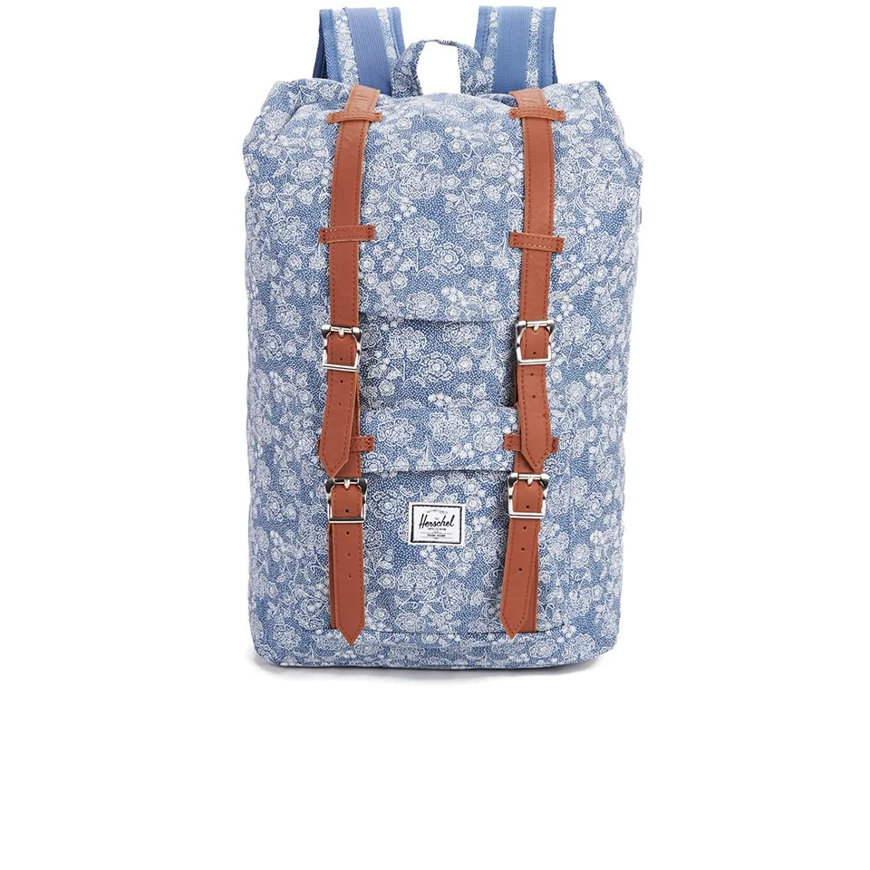 Herschel Supply Co. Little America Mid Volume Backpack - Floral Chambray Image 1