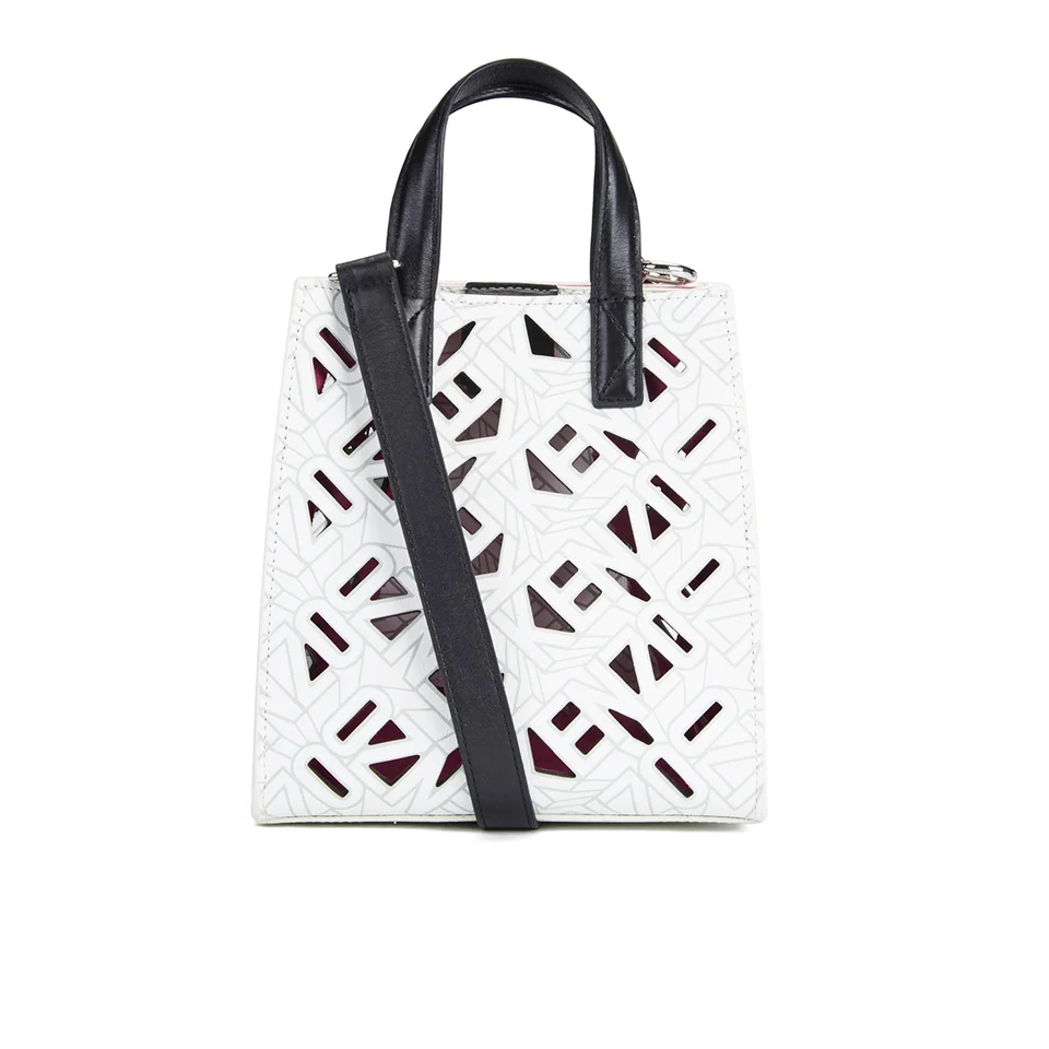 KENZO Women's Essentials Mini Tote Bag - White Image 1