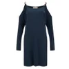 MICHAEL MICHAEL KORS Women's Leather Strap Dress - New Navy - Image 1