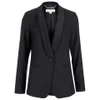 MICHAEL MICHAEL KORS Women's Shawl Collar Tux Blazer - Black - Image 1