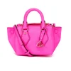 Diane von Furstenberg Women's Itsy Small Double Zip Leather Tote Bag - Pink - Image 1