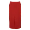 Selected Femme Women's Soma Pencil Skirt - Pompeian Red - Image 1