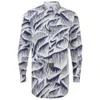 Vivienne Westwood Anglomania Men's Classic Long Sleeve Shirt - White/Blue - Image 1