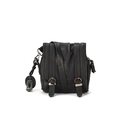 BeckSöndergaard Women's Mini Seki Leather Crossbody Bag - Black